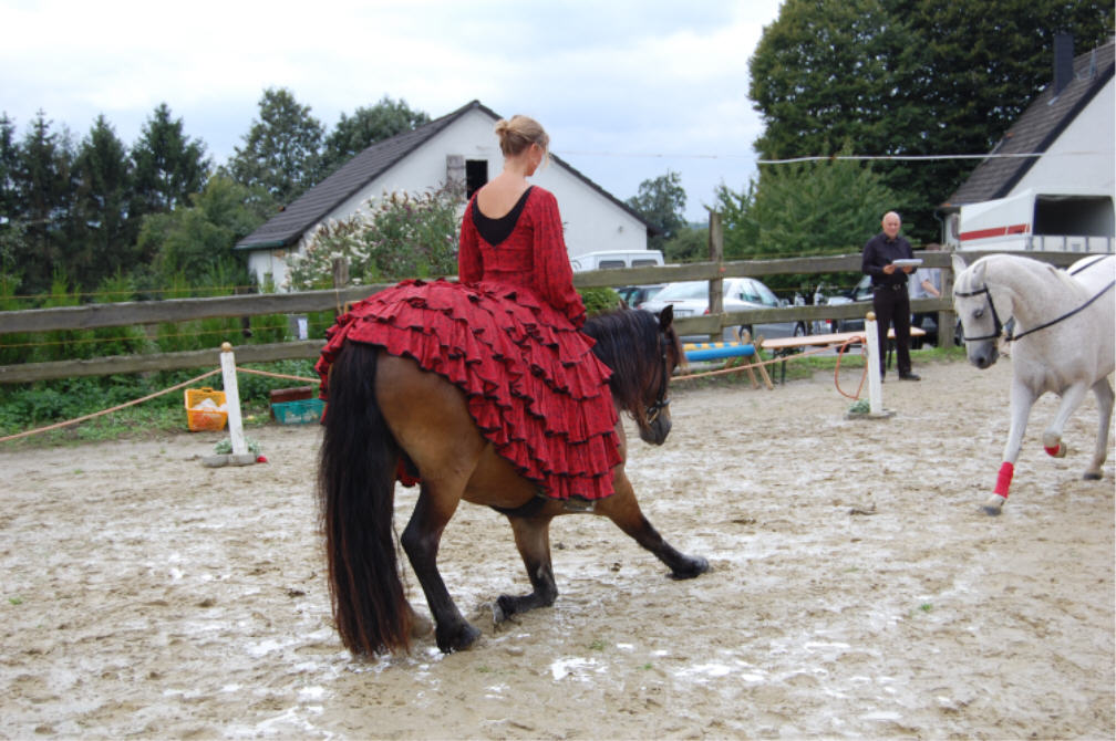 Spanisches Ehepaar (in echt deutschem Wetter...)